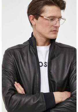 Boss Кожено яке бомбър - Pepit.bg
