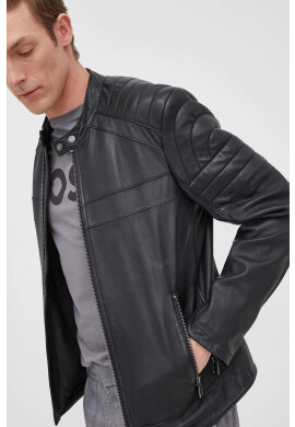 Boss Koжено яке Casual - Pepit.bg