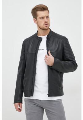 Boss Koжено яке Casual - Pepit.bg