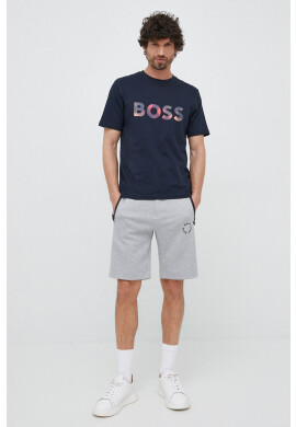 Boss Green Къс панталон BOSS в сиво - Pepit.bg