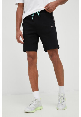 Boss Къси панталони Athleisure в черно - Pepit.bg