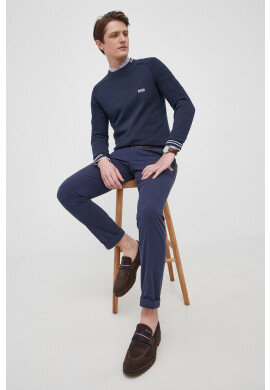 Boss Памучен пуловер Athleisure - Pepit.bg