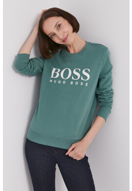 Boss Памучен суичър - Pepit.bg