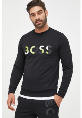 Boss Памучен суичър - Pepit.bg