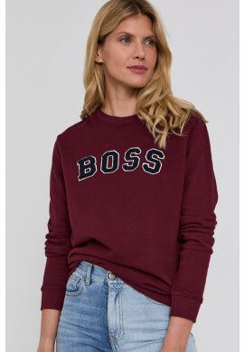 Boss Памучен суичър - Pepit.bg