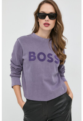 Boss Памучен суичър - Pepit.bg