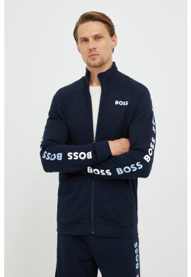 Boss Памучен суичър - Pepit.bg