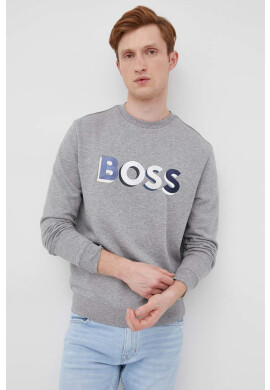 Boss Памучен суичър Casual - Pepit.bg