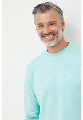 Boss Памучен суичър Casual - Pepit.bg