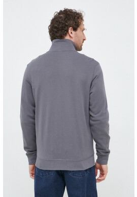 Boss Orange Памучен суичър BOSS Boss Casual в черно с изчистен дизайн - Pepit.bg