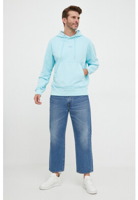 Boss Orange Памучен суичър BOSS BOSS CASUAL в сиво с апликация - Pepit.bg