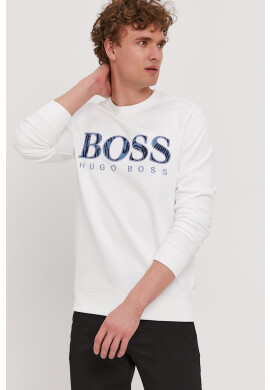 Boss Памучен суичър Casual - Pepit.bg