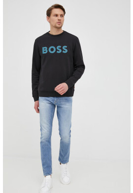 Boss Памучен суичър Casual - Pepit.bg