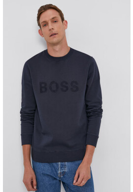 Boss Памучен суичър - Pepit.bg