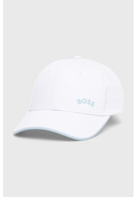 Boss Green Памучна шапка BOSS Boss Athleisure в тъмносиньо с принт - Pepit.bg