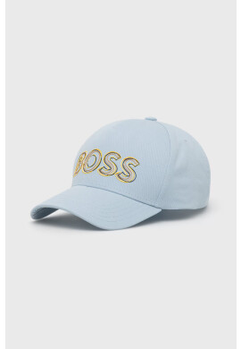 Boss Green Памучна шапка BOSS Boss Athleisure с принт - Pepit.bg