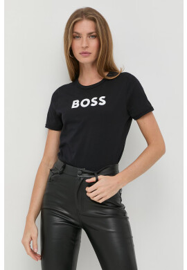 Boss Памучна тениска - Pepit.bg