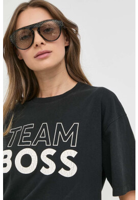 Boss Памучна тениска - Pepit.bg