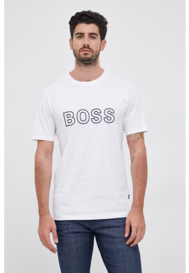 Boss Памучна тениска - Pepit.bg