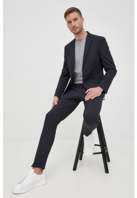 Boss Orange Памучна тениска Boss Boss Casual в сиво с апликация - Pepit.bg