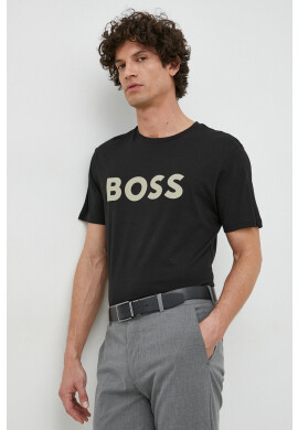Boss Orange Памучна тениска BOSS Boss Casual - Pepit.bg