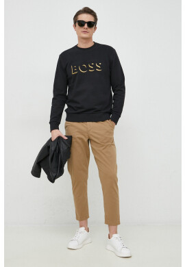 Boss Orange Панталони BOSS Boss Casual в бежово с кройка тип чино - Pepit.bg