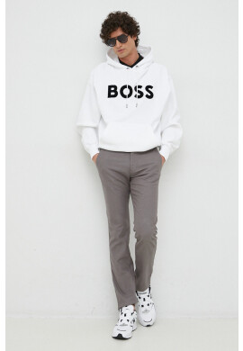 Boss Orange Панталони BOSS в сиво с кройка по тялото - Pepit.bg