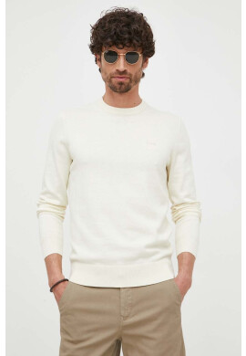 Boss Orange Пуловер с кашмир BOSS CASUAL в черно от лека материя - Pepit.bg