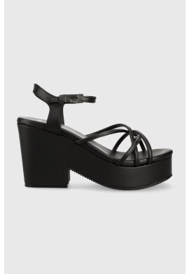 Boss Сандали Cate Wedge в черно 50493097 - Pepit.bg