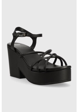Boss Сандали Cate Wedge в черно 50493097 - Pepit.bg