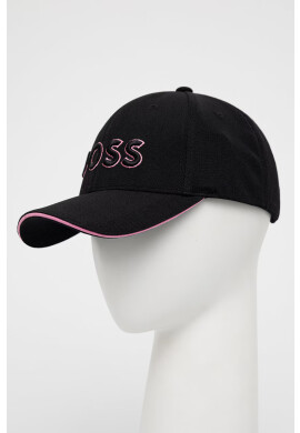Boss Green Шапка BOSS Boss Athleisure в черно с апликация - Pepit.bg