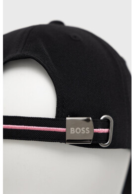 Boss Green Шапка BOSS Boss Athleisure в черно с апликация - Pepit.bg