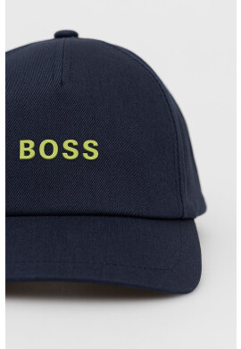 Boss Orange Шапка Boss в тъмносиньо с апликация - Pepit.bg