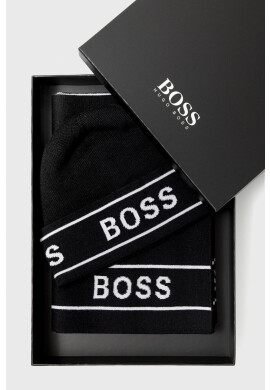 Boss Шапка и шал в черно - Pepit.bg