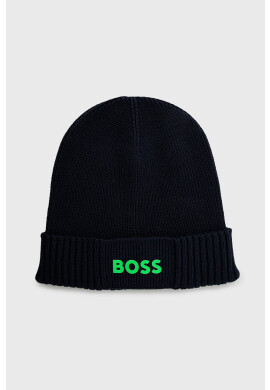 Boss Green Шапка с вълна BOSS Boss Athleisure в тъмносиньо - Pepit.bg
