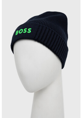 Boss Green Шапка с вълна BOSS Boss Athleisure в тъмносиньо - Pepit.bg