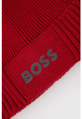 Boss Green Шапка с вълна BOSS Boss Athleisure в червено - Pepit.bg