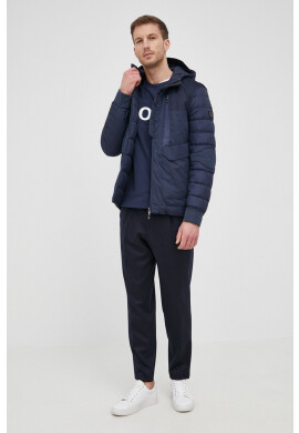 Boss Суичър Athleisure мъжки в меланж на тъмносиньо - Pepit.bg
