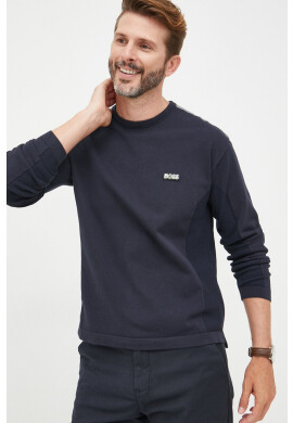 Boss Green Суичър BOSS Boss Athleisure в тъмносиньо с апликация - Pepit.bg