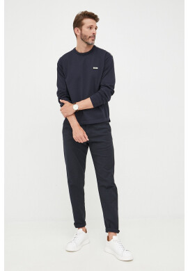 Boss Green Суичър BOSS Boss Athleisure в тъмносиньо с апликация - Pepit.bg