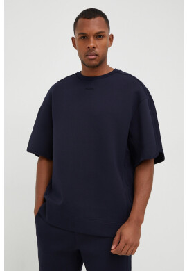 Boss Green Суичър BOSS Boss Athleisure в тъмносиньо с изчистен дизайн - Pepit.bg