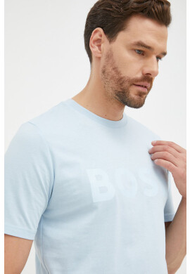 Boss Тениска в бежово - Pepit.bg