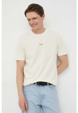 Boss Orange Тениска BOSS BOSS CASUAL в черно с изчистен дизайн - Pepit.bg