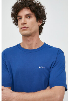 Boss Green Тениска BOSS в синьо с апликация - Pepit.bg