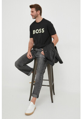 Boss Green Тениска BOSS в черно с принт - Pepit.bg