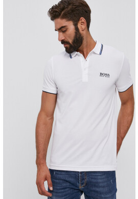 Boss Тениска с яка Athleisure - Pepit.bg