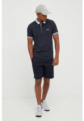 Boss Тениска с яка Athleisure - Pepit.bg