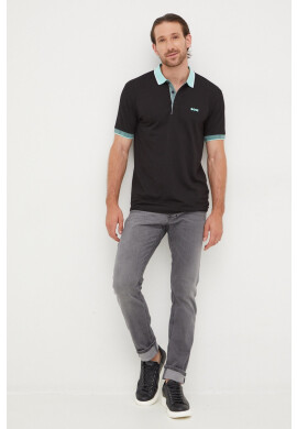 Boss Тениска с яка Athleisure - Pepit.bg