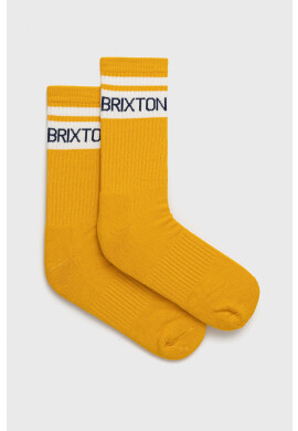 Brixton Чорапи мъжки в жълто - Pepit.bg