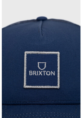 Brixton Шапка в тъмносиньо с изчистен дизайн - Pepit.bg